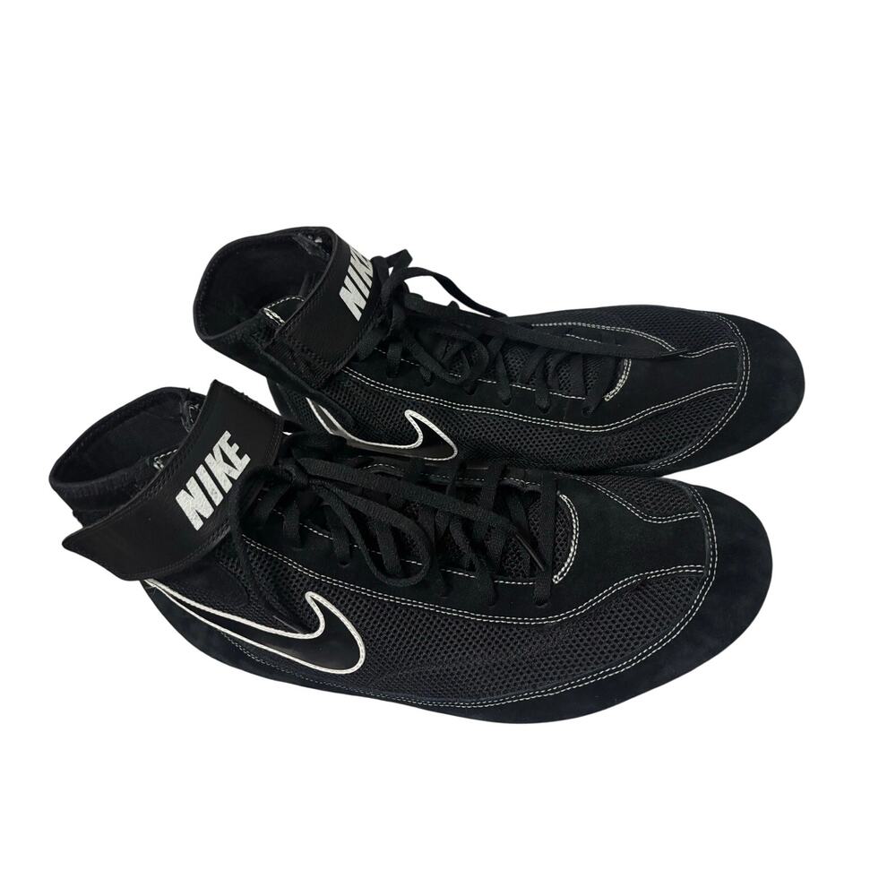 Nike Speedsweep VII Men's Wrestling Shoes Black US 7.5 High Top Ankle Strap
